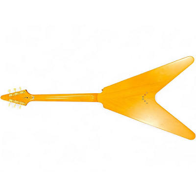 Used Epiphone Korina Flying V Natural Electric Bass Guitar