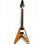 Used Epiphone Korina Flying V Natural Electric Bass Guitar Natural