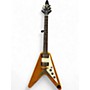 Used Epiphone Korina Flying V Natural Solid Body Electric Guitar Natural