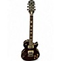 Used Epiphone LES PAUL 1960 TRIBUTE PLUS Black Cherry Solid Body Electric Guitar Black Cherry