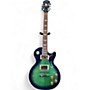 Used Epiphone LES PAUL 1960 TRIBUTE PLUS aquamarine burst Solid Body Electric Guitar aquamarine burst