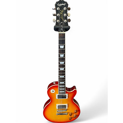 Used Epiphone LES PAUL 2010 TRIBUTE Heritage Cherry Solid Body Electric Guitar Heritage Cherry