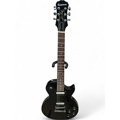 Used Epiphone LES PAUL Black Solid Body Electric Guitar