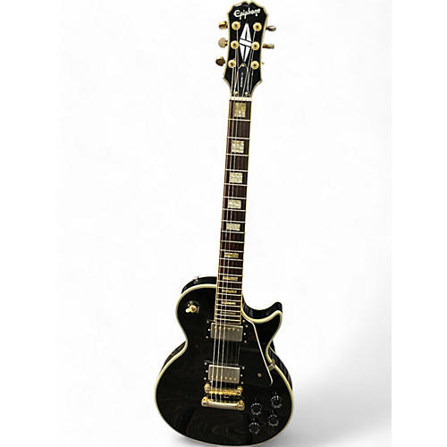 Epiphone Used Epiphone LES PAUL Black and Gold Solid Body Electric Guitar Black and Gold