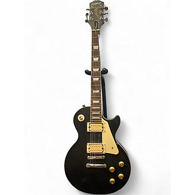 Used Epiphone LES PAUL CLASSIC WORN Matte Black Solid Body Electric Guitar