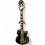 Used Epiphone LES PAUL CUSTOM 3 PICKUP BLACK Solid Body Electric Guitar BLACK