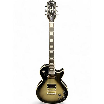 Epiphone Used Epiphone LES PAUL CUSTOM ADAM JONES  Black and Silver Solid Body Electric Guitar