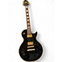 Used Epiphone LES PAUL CUSTOM ELITIST Black and Gold Solid Body Electric Guitar Black and Gold
