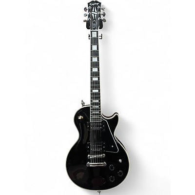 Used Epiphone LES PAUL CUSTOM Ebony Solid Body Electric Guitar