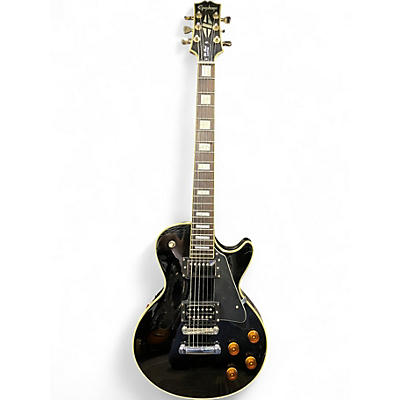 Used Epiphone LES PAUL CUSTOM Ebony Solid Body Electric Guitar
