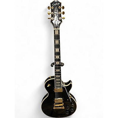 Used Epiphone LES PAUL CUSTOM Ebony Solid Body Electric Guitar