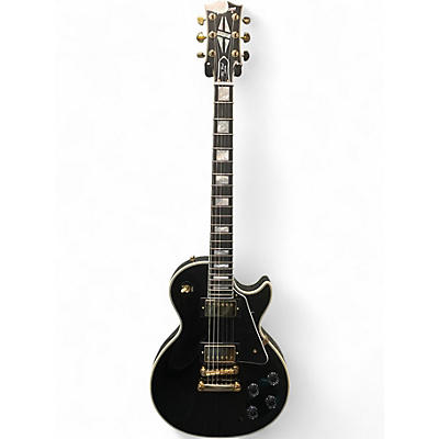 Used Epiphone LES PAUL CUSTOM INPSIRED BY GIBSON Black Solid Body Electric Guitar