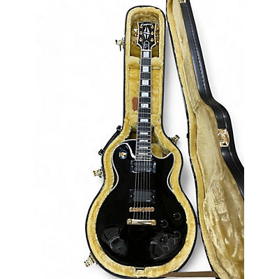 Epiphone Used Epiphone LES PAUL CUSTOM INSPIRED BY GIBSON Ebony Solid Body Electric Guitar