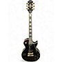 Used Epiphone LES PAUL CUSTOM P-90 Black and Gold Solid Body Electric Guitar Black and Gold