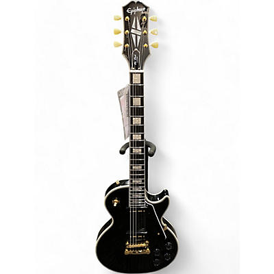 Epiphone Used Epiphone LES PAUL CUSTOM P90 Ebony Solid Body Electric Guitar