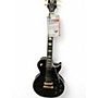 Used Epiphone LES PAUL CUSTOM P90 Ebony Solid Body Electric Guitar Ebony