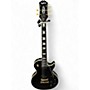 Used Epiphone LES PAUL CUSTOM P90 Ebony Solid Body Electric Guitar Ebony