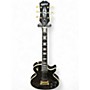 Used Epiphone LES PAUL CUSTOM P90 Ebony Solid Body Electric Guitar Ebony