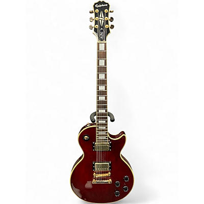 Used Epiphone LES PAUL CUSTOM PRO WINE RED  Solid Body Electric Guitar