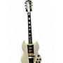Used Epiphone LES PAUL CUSTOM SG INSPIRED BY GIBSON WHITE Solid Body Electric Guitar WHITE