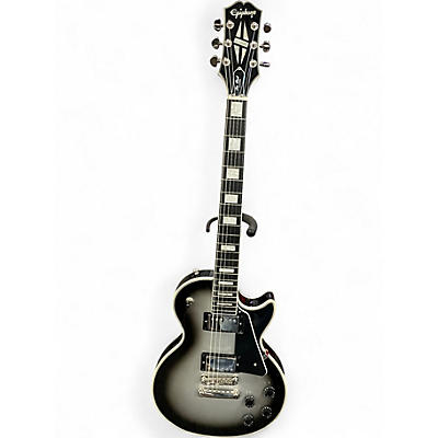 Used Epiphone LES PAUL CUSTOM SILVERBURST Solid Body Electric Guitar