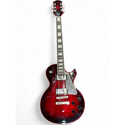 Used Epiphone LES PAUL CUSTOM WIDOW Crimson Red Burst Solid Body Electric Guitar