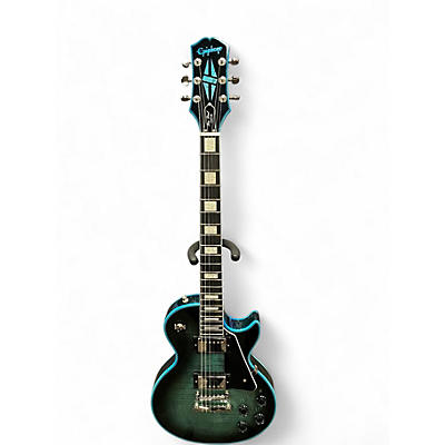 Used Epiphone LES PAUL CUSTOM WIDOW INDIGO BURST Solid Body Electric Guitar