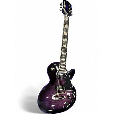 Used Epiphone LES PAUL CUSTOM WIDOW Purple Solid Body Electric Guitar