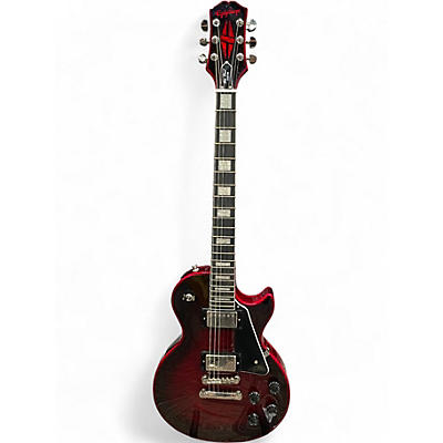 Used Epiphone LES PAUL CUSTOM WIDOW Red Solid Body Electric Guitar