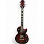 Used Epiphone LES PAUL CUSTOM WIDOW Red Solid Body Electric Guitar Red