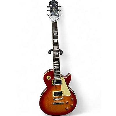 Used Epiphone LES PAUL Cherry Sunburst Solid Body Electric Guitar