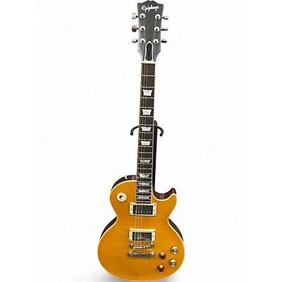 Used Epiphone LES PAUL KIRK HAMMETT GREENY GREENY BURST Solid Body Electric Guitar