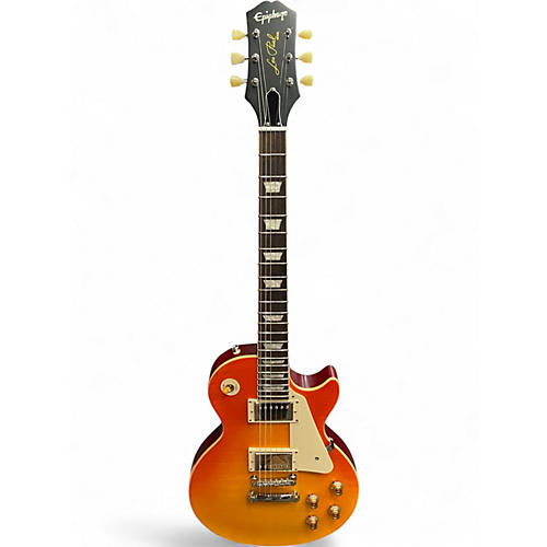 Used Epiphone LES PAUL LIMITED EDITION 1959 STANDARD  Iced Tea Solid Body Electric Guitar Iced Tea