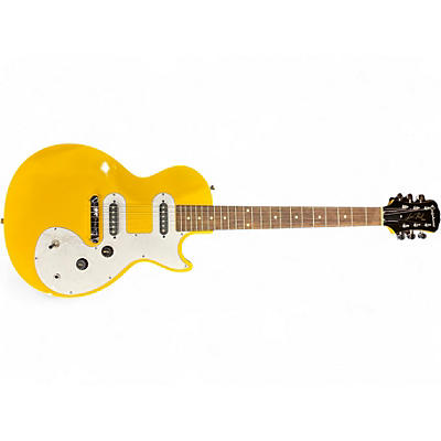 Used Epiphone LES PAUL MELODY MAKER YELLOW Solid Body Electric Guitar