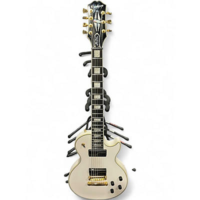 Used Epiphone LES PAUL MKH ORIGINS CUSTOM Alpine White Solid Body Electric Guitar