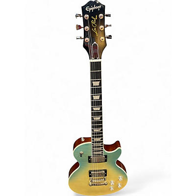 Used Epiphone LES PAUL MODERN 2 Tone Sunburst Solid Body Electric Guitar