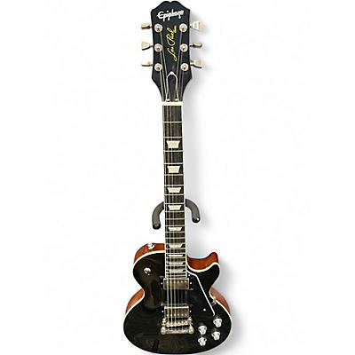 Used Epiphone LES PAUL MODERN BLACK SPARKLE  Solid Body Electric Guitar
