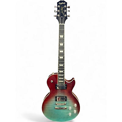 Used Epiphone LES PAUL MODERN BLUEBERRY FADE Solid Body Electric Guitar