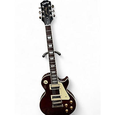 Used Epiphone LES PAUL MODERN PRO Burgundy Solid Body Electric Guitar