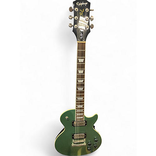 Used Epiphone LES PAUL MUSE Metallic Green Solid Body Electric Guitar Metallic Green