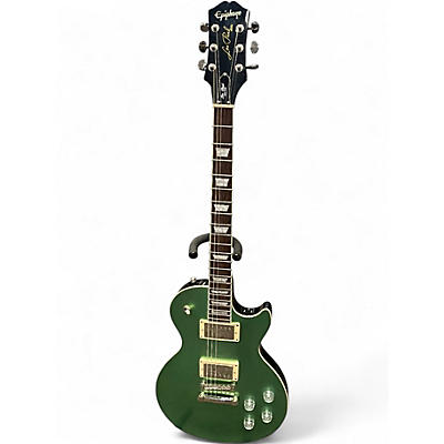 Used Epiphone LES PAUL MUSE WANDERLUST METALLIC GREEN Solid Body Electric Guitar
