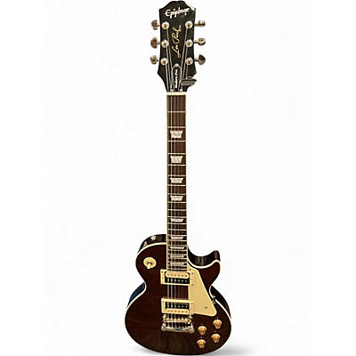 Used Epiphone LES PAUL Modern Pro Trans Crimson Red Solid Body Electric Guitar