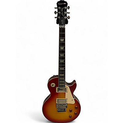 Epiphone Used Epiphone LES PAUL PLUSTOP PRO FX Cherry Sunburst Solid Body Electric Guitar