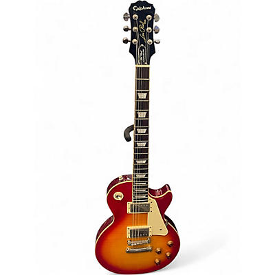 Used Epiphone LES PAUL PRO 3 Color Sunburst Solid Body Electric Guitar