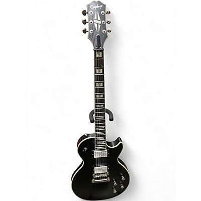 Used Epiphone LES PAUL PROPHECY JET BLACK METALLIC Solid Body Electric Guitar