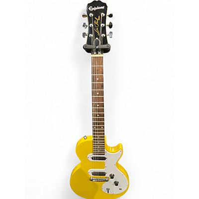 Used Epiphone LES PAUL SL TV Yellow Solid Body Electric Guitar