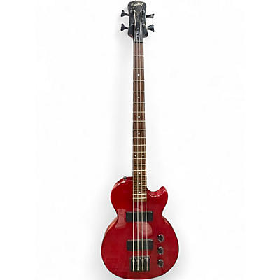 Used Epiphone LES PAUL SPECIAL BASS Cherry Electric Bass Guitar