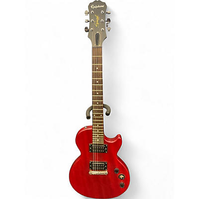 Used Epiphone  LES PAUL SPECIAL I  Worn Cherry Solid Body Electric Guitar