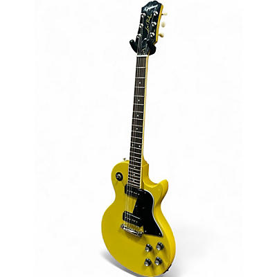 Used Epiphone LES PAUL SPECIAL UPGRADED TV Yellow Solid Body Electric Guitar