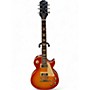 Used Epiphone LES PAUL STANDARD 60S QUILT TOP LIMITED-EDITION FADED CHERRY SUNBURST Solid Body Electric Guitar FADED CHERRY SUNBURST
